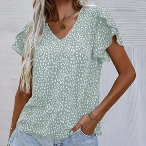 4/$20 Chevron Print Blouse